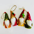 Multicolor Felt Gnome Ornament