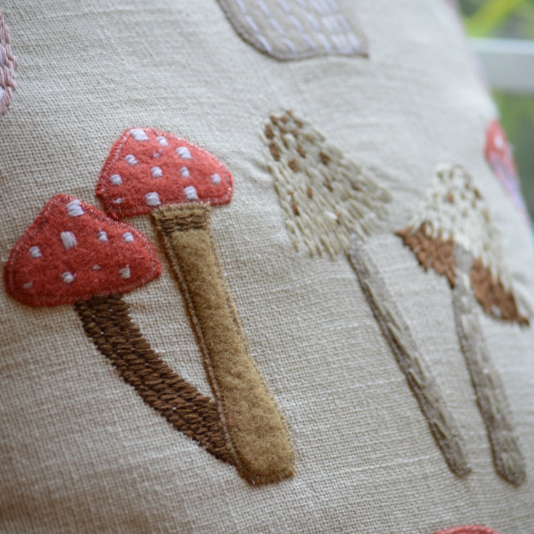Mushroom multi Pillow Close Up