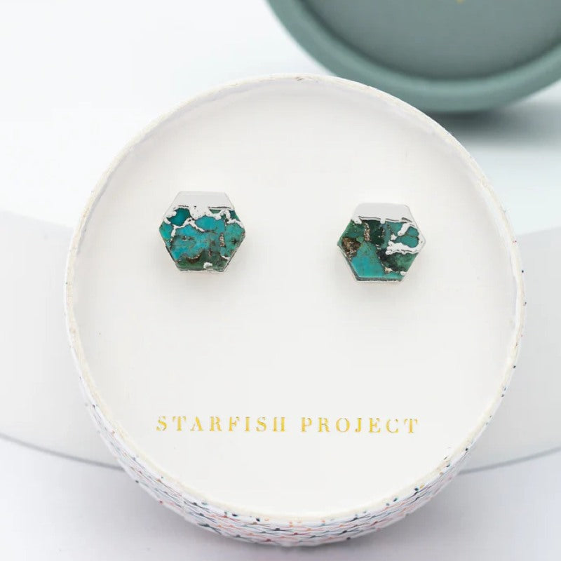 Oasis Studs Silver 3