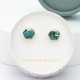 Oasis Studs Silver 3