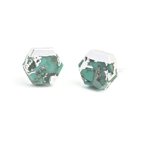 Oasis Studs Silver