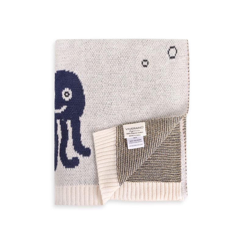 Ocean Life 3D Baby Blanket