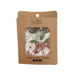 Organic Cotton Dish Covers - Small Set of 3 Farm to Table