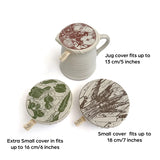 Organic Cotton Dish Covers - Small Set of 3 Farm to Table