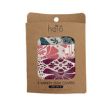 Organic Cotton Dish Covers - Small Set of 3 Retrobloom