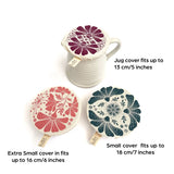 Organic Cotton Dish Covers - Small Set of 3 Retrobloom