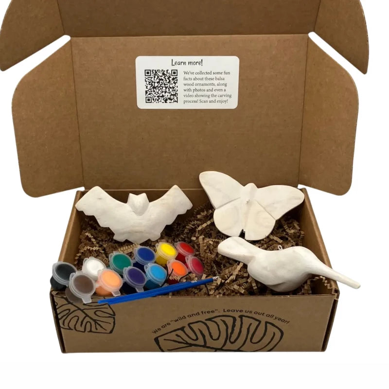 Paint Your Own Pollinator Ornament Kit
