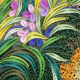 Path Through the Irises Monet Quilling Card