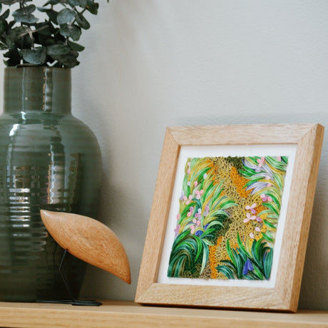 Path Through the Irisis Quilling Card Styled 1