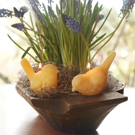 Upright Songbird Candle