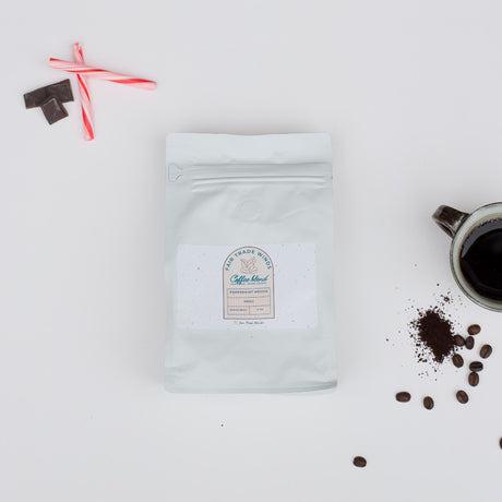 Peppermint Mocha 10 oz Coffee Whole Bean