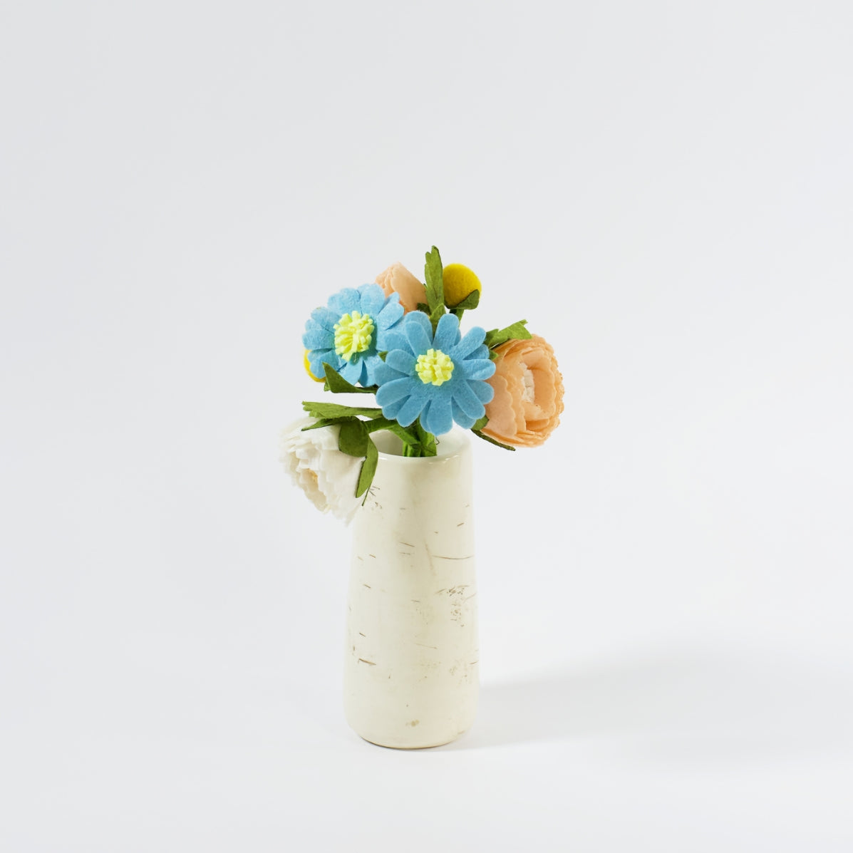 Petite Peony Felt Bouquet
