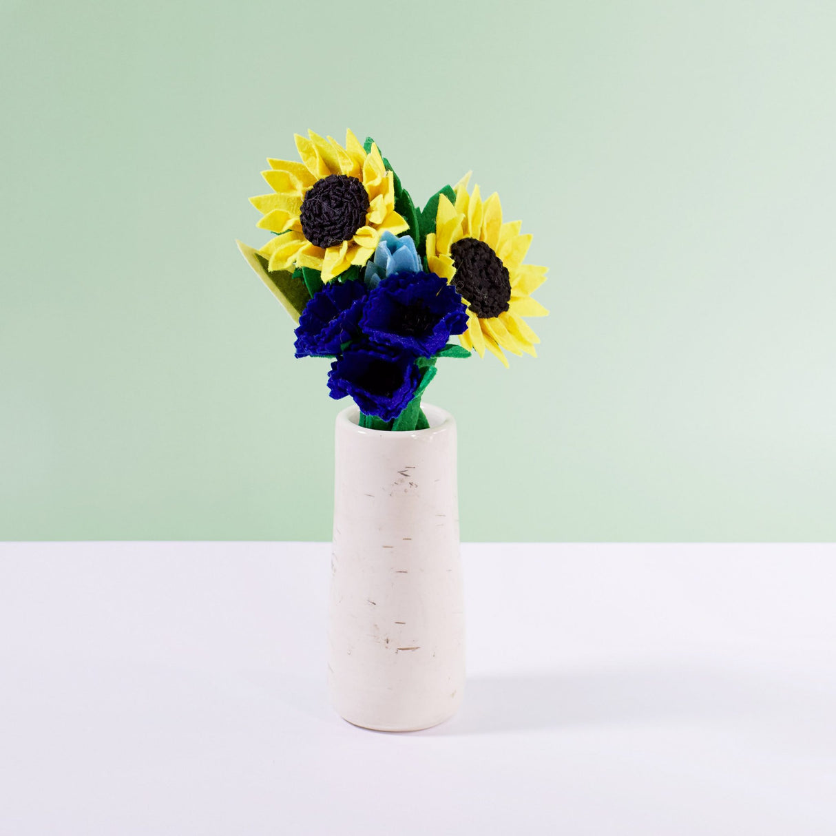 Mini Felt Bouquet Sunflower