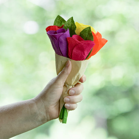 Petite Tulip Felt Bouquet