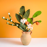 Plum Blossom Felt Flower Bouquet