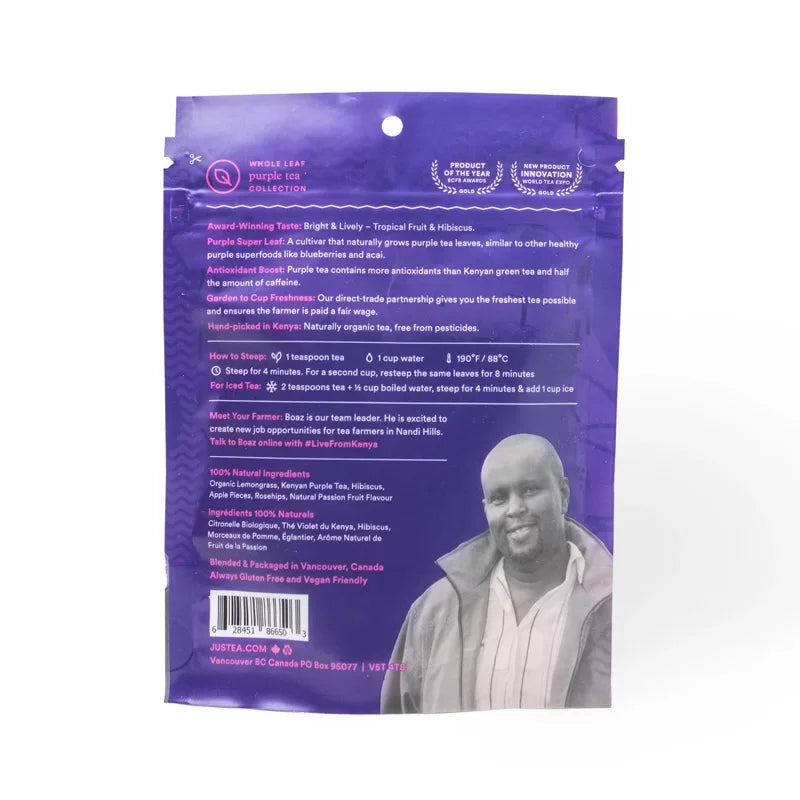 Purple Rain Loose Tea Pouch