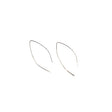 Qasioun Minimalist Multi Threaded Earrings Sterling Silver