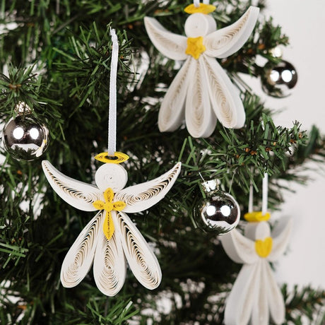 Quilled Angel Ornaments Box Set