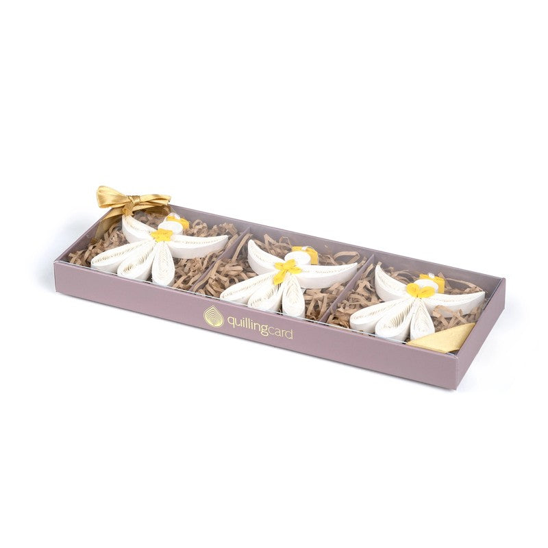 Quilled Angel Ornaments Box Set