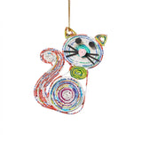 Quilled Cat Ornament