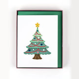 Quilled Christmas Trees Notecard Box Set