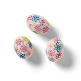 Quilled Floral Eggs Set of 3