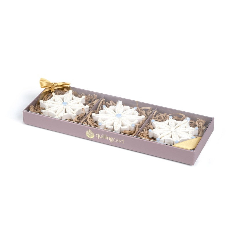 Quilled Snowflake Ornament Box Set