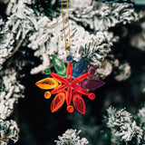 Quilled Snowflake Ornament Multi