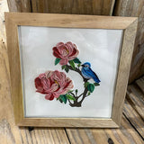 Quilling-card-frame-styled