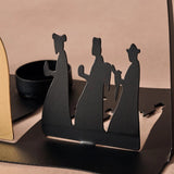 Radiant Metal Nativity
