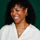 Radiant Rise Hoops Mint 3