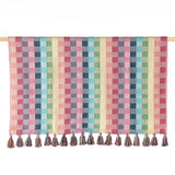 Rainbow Gingham Rethread Throw