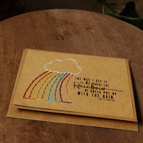 Rainbow Greeting Card