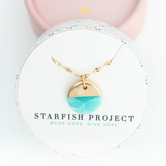 Refresh Necklace Aqua