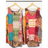 Reversible Kantha Sleeveless Dress 3