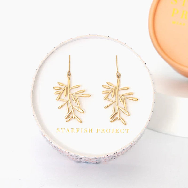 Rooted & Rising Branch Earrings