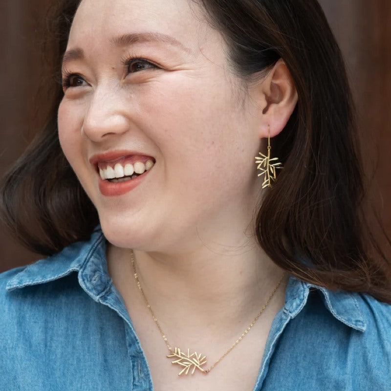 Rooted & Rising Branch Necklace