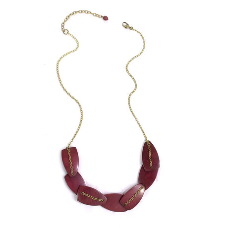 SCATTERED SINGLE PEBBLE NKL _burgundy
