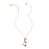 Skyline Necklace - Burgundy Fawn
