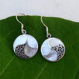 Saja Mother of Pearl Earrings