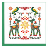 Scandinavian Christmas Quilling Card