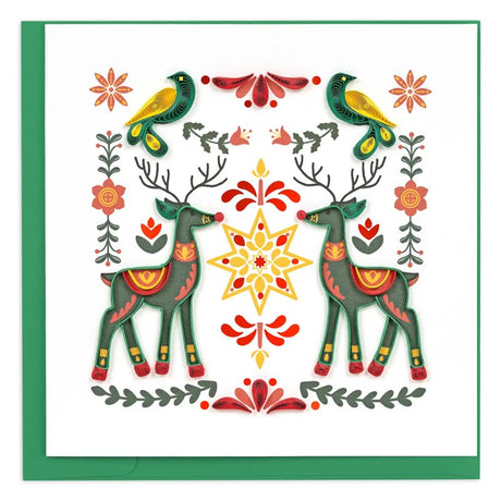 Scandinavian Christmas Quilling Card