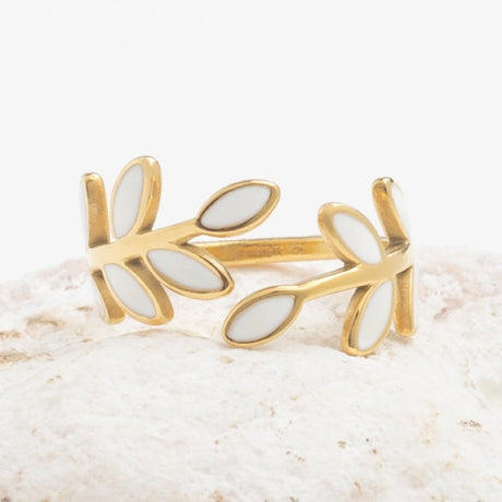 Seeds of Hope Ring Ivory