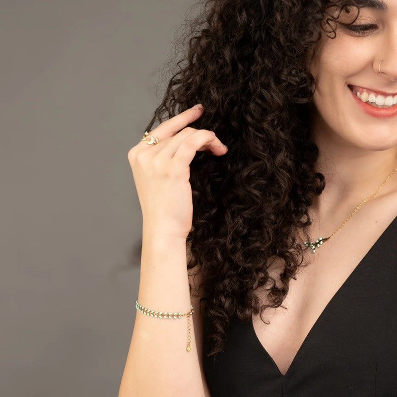Shared Hope Necklace Mint