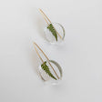 Small Moon Fern Earrings