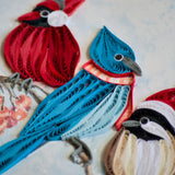 Snowbirds Quilling Card