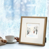 Snow Covered Trees Quilling Card