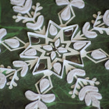Snowflake on Pine Quilling Card