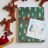 Snowy Reindeer Quilling Card