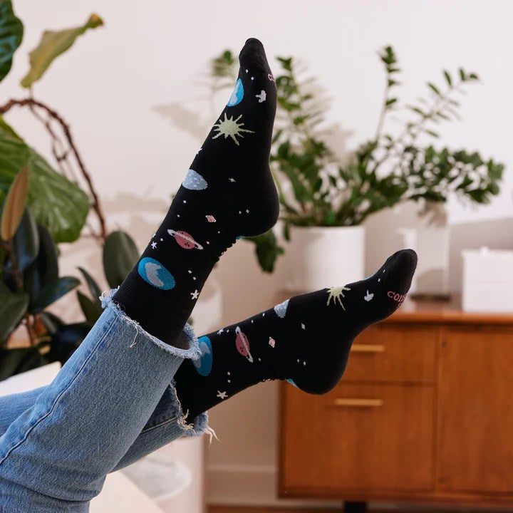 Socks That Support Space Exploration – galaxies model